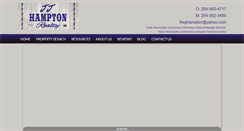Desktop Screenshot of jjhampton.com